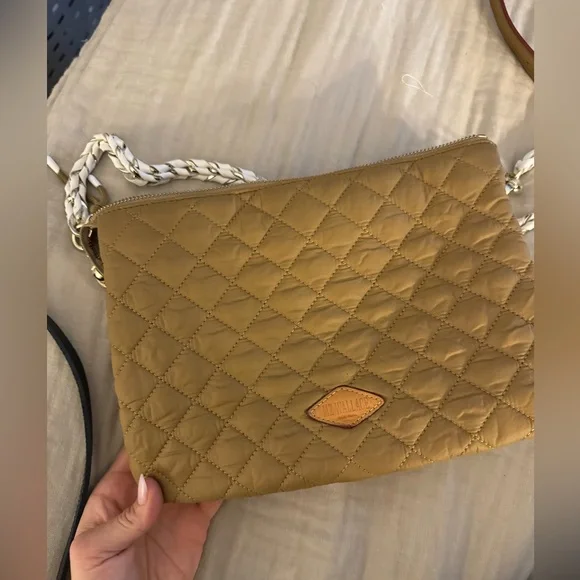 MZ Wallace Caramel Quilted Bag - Picture 8 of 12